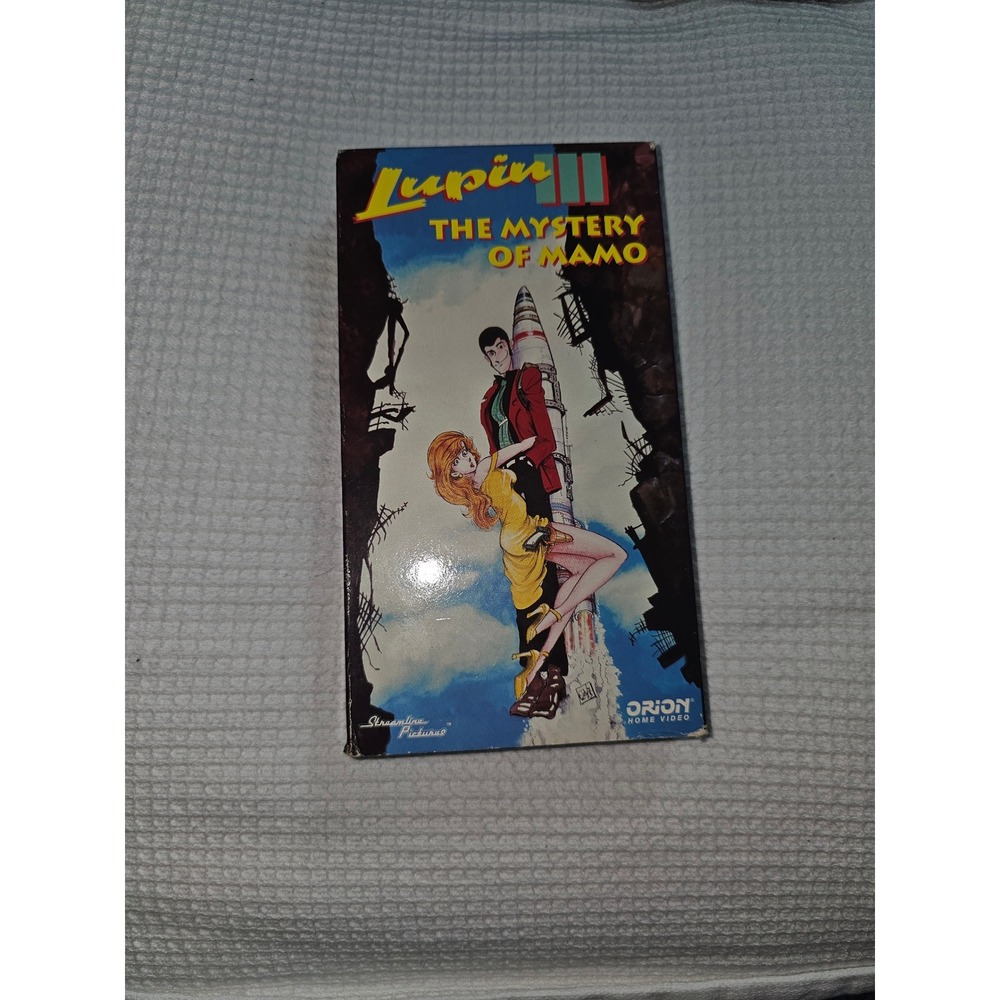 Lupin III The Mystery of Mamo VHS 95 Streamline Pictures Orion Home Video Anime